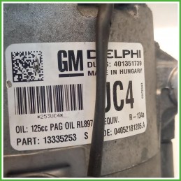Compressore Clima AC Aria Condizionata Delphi 401351739 Opel Astra J SW 13395695 2012-2012