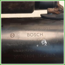 Motorino Avviamento Bosch 0001107523 Opel Astra J SW 25196021 2012-2012