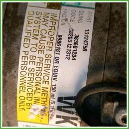 Compressore Clima AC Aria Condizionata Delphi 6570276 Opel Astra H SW 13124750 2004-2009