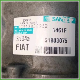 Compressore Clima AC Aria Condizionata Sanden SD6V12 Fiat Grande Punto 51803075 2009-2013