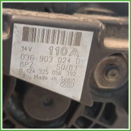 Alternatore Bosch 0124325056392 Skoda Fabia 6Y2 036903024D 2002-2004