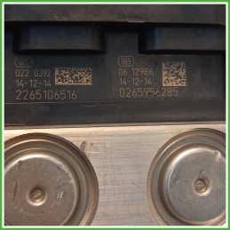 Centralina ABS Modulo Pompa Bosch 0265956285 476606853R Renault Clio 4 Serie SW 2013-2016 Originale Usato