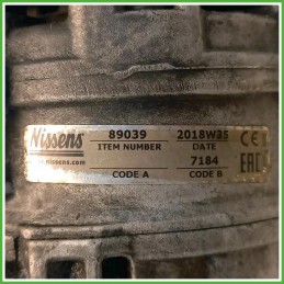 Compressore Clima AC Aria Condizionata Nissens 89039 Mercedes Sprinter 3 Serie A0032302311 2006-2013