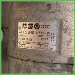 Compressore Clima AC Aria Condizionata Denso 6SEU12C Skoda Fabia 6Y2 6Q0820803D 1999-2003