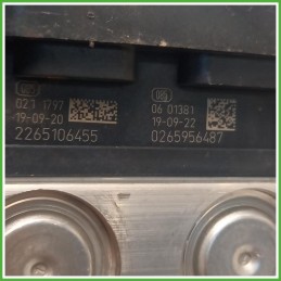 Centralina ABS Modulo Pompa Bosch 0265956487 47660HV71A Nissan Qashqai 2 Serie 2018 Originale Usato
