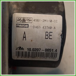 Centralina ABS Modulo Pompa Ate 10.0970-0117.3 D3Y1437A0 Mazda 2 1 Serie 2003-2007 Originale Usato