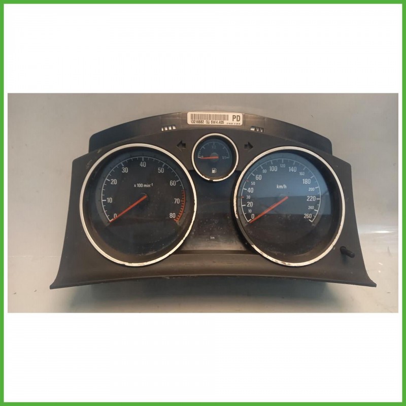 Quadro Strumenti Vdo 110080261048 Opel Astra H SW 1.6 16v. 13216666 2004-2009
