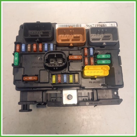 Body Computer Centralina Modulo BCM BSI Valeo BSM-08 Citroen C3 2 Serie 1.2 VTi 12v. 9667199680 Benzina 2013-2016