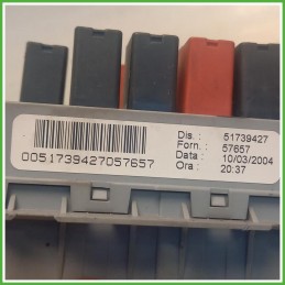 Body Computer Centralina Modulo BCM BSI  Fiat Idea 1.9 MJTD Active 51739427 Gasolio 2003-2008