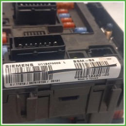 Body Computer Centralina Modulo BCM BSI Siemens BSM-B3 Citroen Xsara Picasso 1.6 HDi 16v. 9650618480 Gasolio 2004-2011