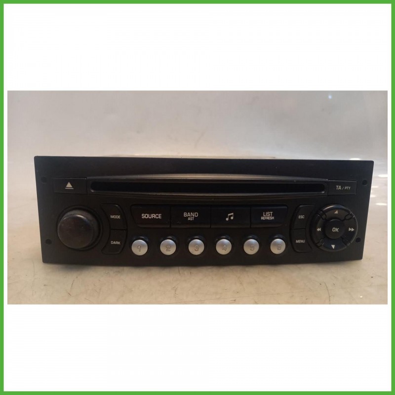 Autoradio Peugeot 207 1.4 GPL 657489 2009-2013 Continental A2C31370300