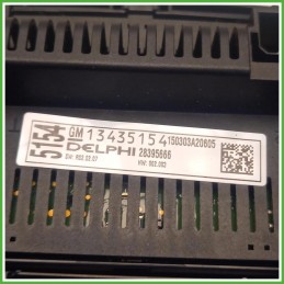 Autoradio Opel Meriva B 1.4 GPL EcoFLEX 16v. 13362776 2014 Delphi 28365485