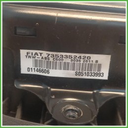 Airbag Guidatore Sinistro SX Fiat Punto 2 Serie 1.2 Natural power 735335242 2003-2009 Trw 3035-2611