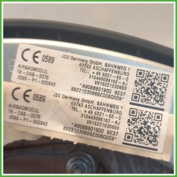 Airbag Guidatore Sinistro SX Mercedes Sprinter 3 Serie 215 2.2 CDi (3250mm) 16v. A9068601202 2006-2013