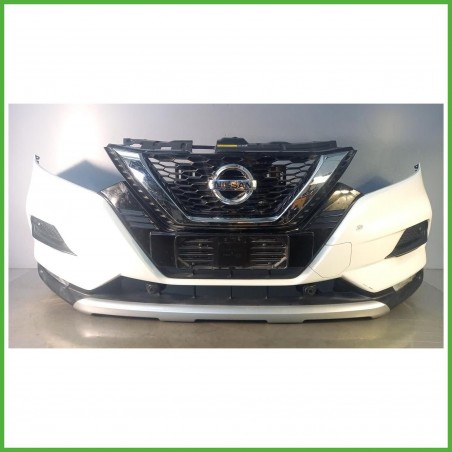 Paraurti Anteriore Nissan Qashqai 2 Serie Suv 5 Porte Bianco 2018 62022HV10A Originale Usato