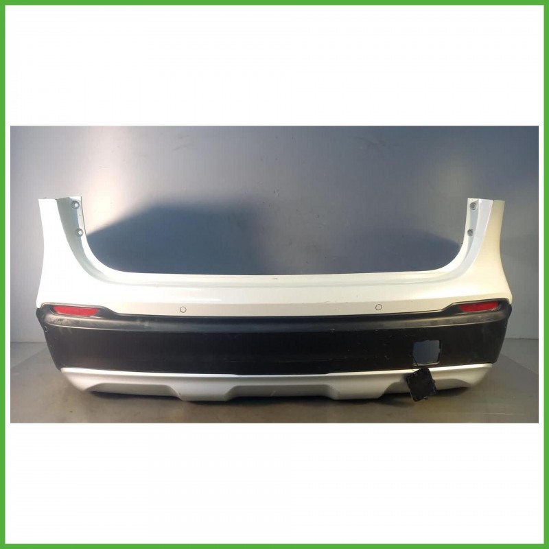 Paraurti Posteriore Nissan Qashqai 2 Serie Suv 5 Porte Bianco 85022HV00A 2018 Originale Usato