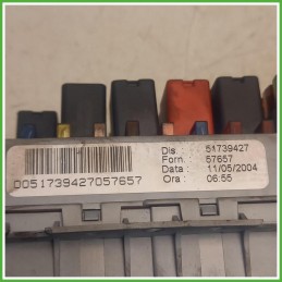 Body Computer Centralina Modulo BCM BSI  Fiat Idea 1.3 MJTD Dynamic 16v. 51739427 Gasolio 2003-2008