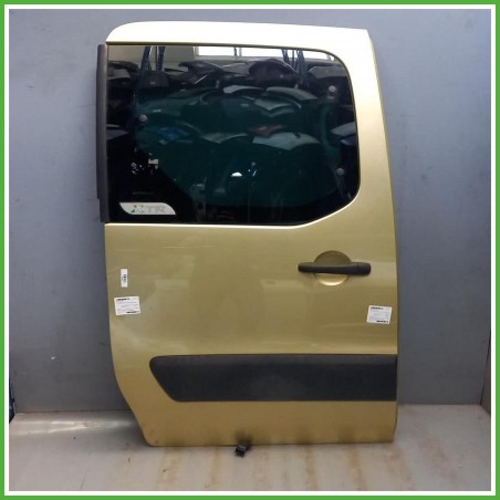 Portellone Bagagliaio Cofano Baule Posteriore Citroen Berlingo 3 Serie 2008-2015 Giallo Multispace 5 Porte Originale Usato