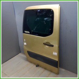 Portellone Bagagliaio Cofano Baule Posteriore Citroen Berlingo 3 Serie 2008-2015 Giallo Multispace 5 Porte Originale Usato