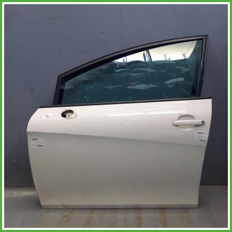 Porta Portiera Sportello Anteriore Sinistro SX Seat Leon 1P1 Bianco Berlina 5 Porte 2005-2010 Originale Usato