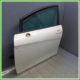 Porta Portiera Sportello Anteriore Sinistro SX Seat Leon 1P1 Bianco Berlina 5 Porte 2005-2010 Originale Usato