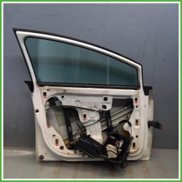 Porta Portiera Sportello Anteriore Sinistro SX Seat Leon 1P1 Bianco Berlina 5 Porte 2005-2010 Originale Usato
