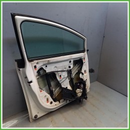 Porta Portiera Sportello Anteriore Sinistro SX Seat Leon 1P1 Bianco Berlina 5 Porte 2005-2010 Originale Usato