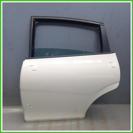 Porta Portiera Sportello Posteriore Sinistro SX Seat Leon 1P1 Bianco Berlina 5 Porte 2005-2010 Originale Usato