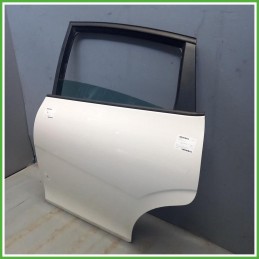 Porta Portiera Sportello Posteriore Sinistro SX Seat Leon 1P1 Bianco Berlina 5 Porte 2005-2010 Originale Usato