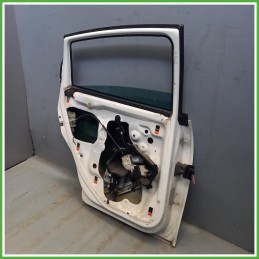Porta Portiera Sportello Posteriore Sinistro SX Seat Leon 1P1 Bianco Berlina 5 Porte 2005-2010 Originale Usato