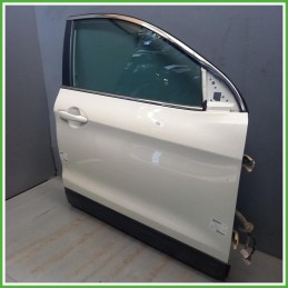 Porta Portiera Sportello Anteriore Destro DX Nissan Qashqai 2 Serie Bianco Suv 5 Porte 2018 Originale Usato