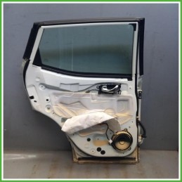 Porta Portiera Sportello Posteriore Sinistro SX Nissan Qashqai 2 Serie Bianco Suv 5 Porte 2018 Originale Usato