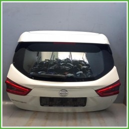 Portellone Bagagliaio Cofano Baule Posteriore Nissan Qashqai 2 Serie 2018 Bianco Suv 5 Porte Originale Usato
