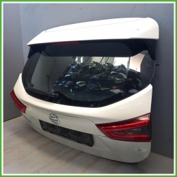 Portellone Bagagliaio Cofano Baule Posteriore Nissan Qashqai 2 Serie 2018 Bianco Suv 5 Porte Originale Usato