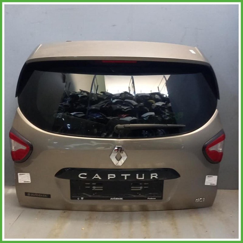Portellone Bagagliaio Cofano Baule Posteriore Renault Captur 1 Serie 2013-2017 Champagne Suv 5 Porte Originale Usato