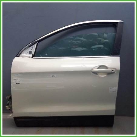 Porta Portiera Sportello Anteriore Sinistro SX Nissan Qashqai 2 Serie Bianco Suv 5 Porte 2018 Originale Usato