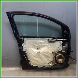 Porta Portiera Sportello Anteriore Sinistro SX Opel Karl Nero Berlina 5 Porte 2015 Originale Usato
