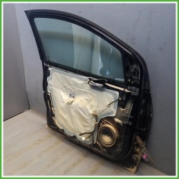 Porta Portiera Sportello Anteriore Sinistro SX Opel Karl Nero Berlina 5 Porte 2015 Originale Usato