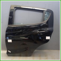 Porta Portiera Sportello Posteriore Sinistro SX Opel Karl Nero Berlina 5 Porte 2015 Originale Usato
