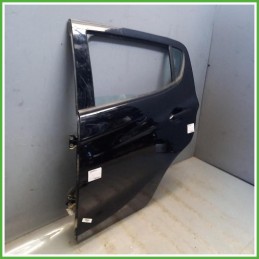 Porta Portiera Sportello Posteriore Sinistro SX Opel Karl Nero Berlina 5 Porte 2015 Originale Usato