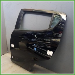 Porta Portiera Sportello Posteriore Sinistro SX Opel Karl Nero Berlina 5 Porte 2015 Originale Usato