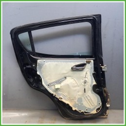 Porta Portiera Sportello Posteriore Sinistro SX Opel Karl Nero Berlina 5 Porte 2015 Originale Usato