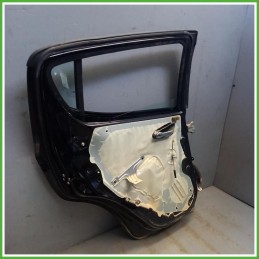 Porta Portiera Sportello Posteriore Sinistro SX Opel Karl Nero Berlina 5 Porte 2015 Originale Usato