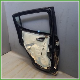 Porta Portiera Sportello Posteriore Sinistro SX Opel Karl Nero Berlina 5 Porte 2015 Originale Usato