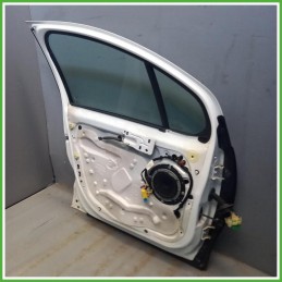 Porta Portiera Sportello Anteriore Sinistro SX Citroen C3 2 Serie Bianco Berlina 5 Porte 2013-2016 Originale Usato