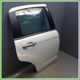 Porta Portiera Sportello Posteriore Destro DX Citroen C3 2 Serie Bianco Berlina 5 Porte 2013-2016 Originale Usato