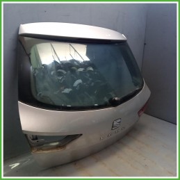 Portellone Bagagliaio Cofano Baule Posteriore Seat Leon 5F1 2013-2016 Grigio Berlina 5 Porte Originale Usato