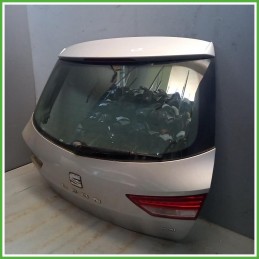 Portellone Bagagliaio Cofano Baule Posteriore Seat Leon 5F1 2013-2016 Grigio Berlina 5 Porte Originale Usato