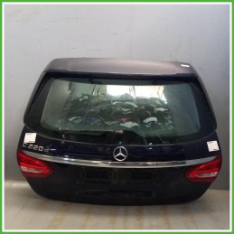 Portellone Bagagliaio Posteriore Mercedes Classe C S205 SW 2014-2018 Blu Station Wagon 5 Porte Originale Usato