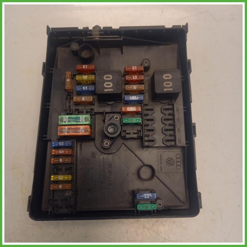 Body Computer BCM BSI Tyco 0-1718130 Volkswagen Caddy 4 Serie 2.0 EcoFuel 16v. 5K0937123A Metano 2010-2015